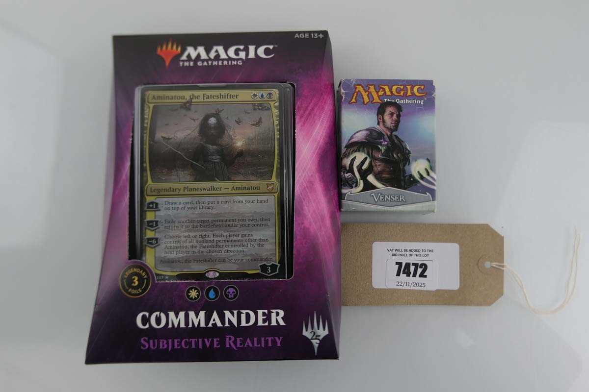 Lot Magic the Gathering Commander Subjective...