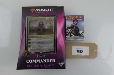 Lot Magic the Gathering Commander Subjective...