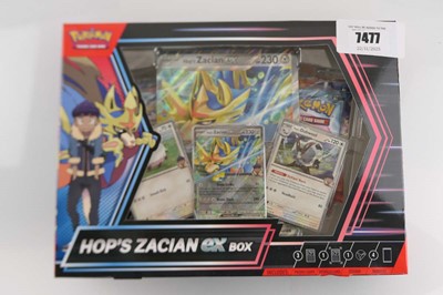 Lot Pokémon Hops Zacian EX Box