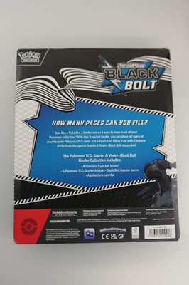Lot Pokémon Scarlet & Violet Black Out Binder...