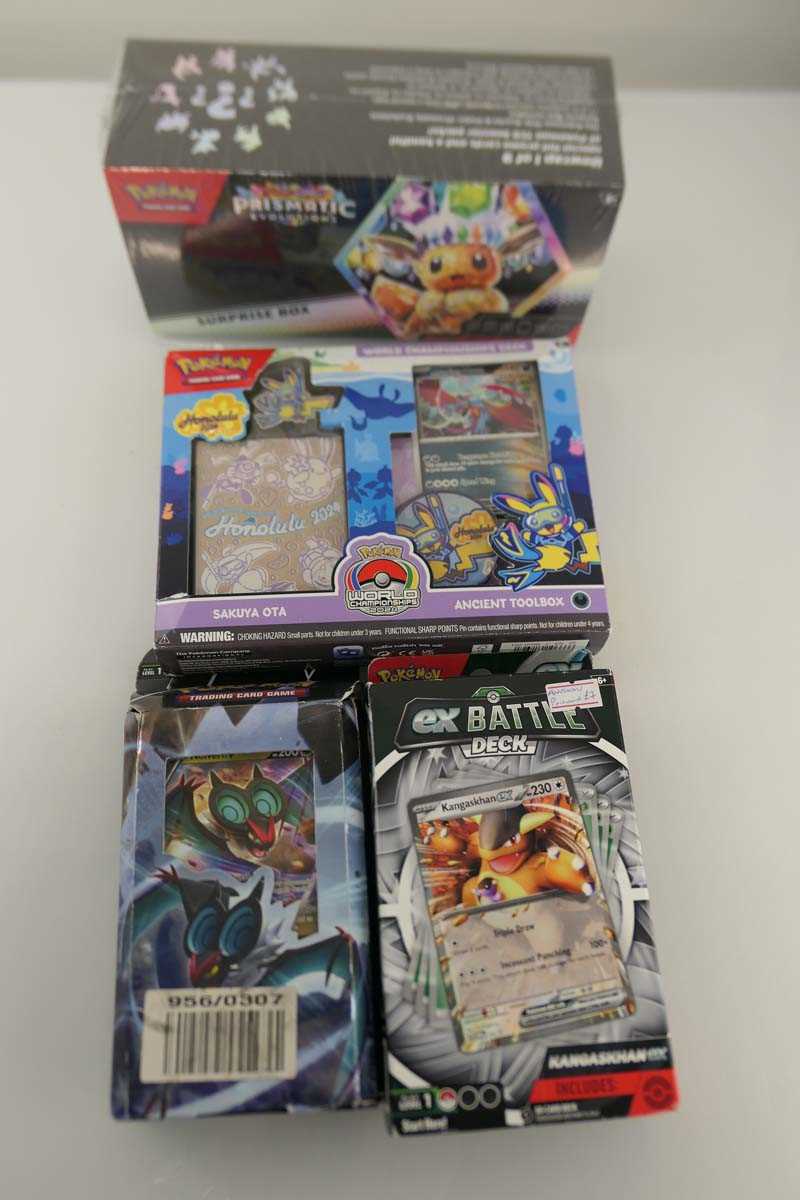 Lot x4 Assorted Pokémon Products to include...