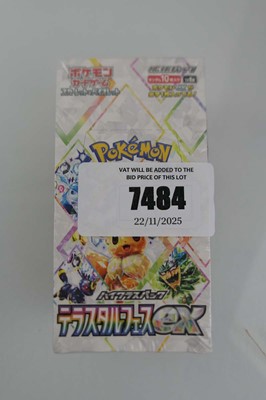 Lot Pokémon Japanese Terastal Festival Booster Box