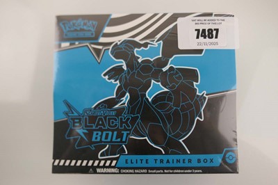 Lot Pokémon Scarlet & Violet Black Bolt Elite...