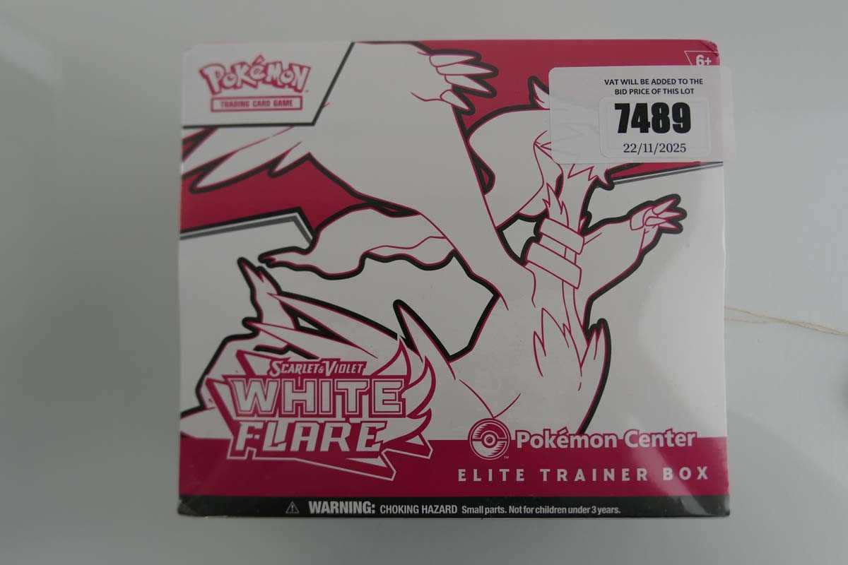 Lot Pokémon Scarlet & Violet White Flare Pokémon...