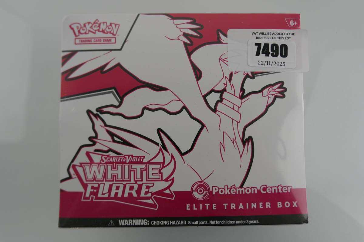 Lot Pokémon Scarlet & Violet White Flare Pokémon...