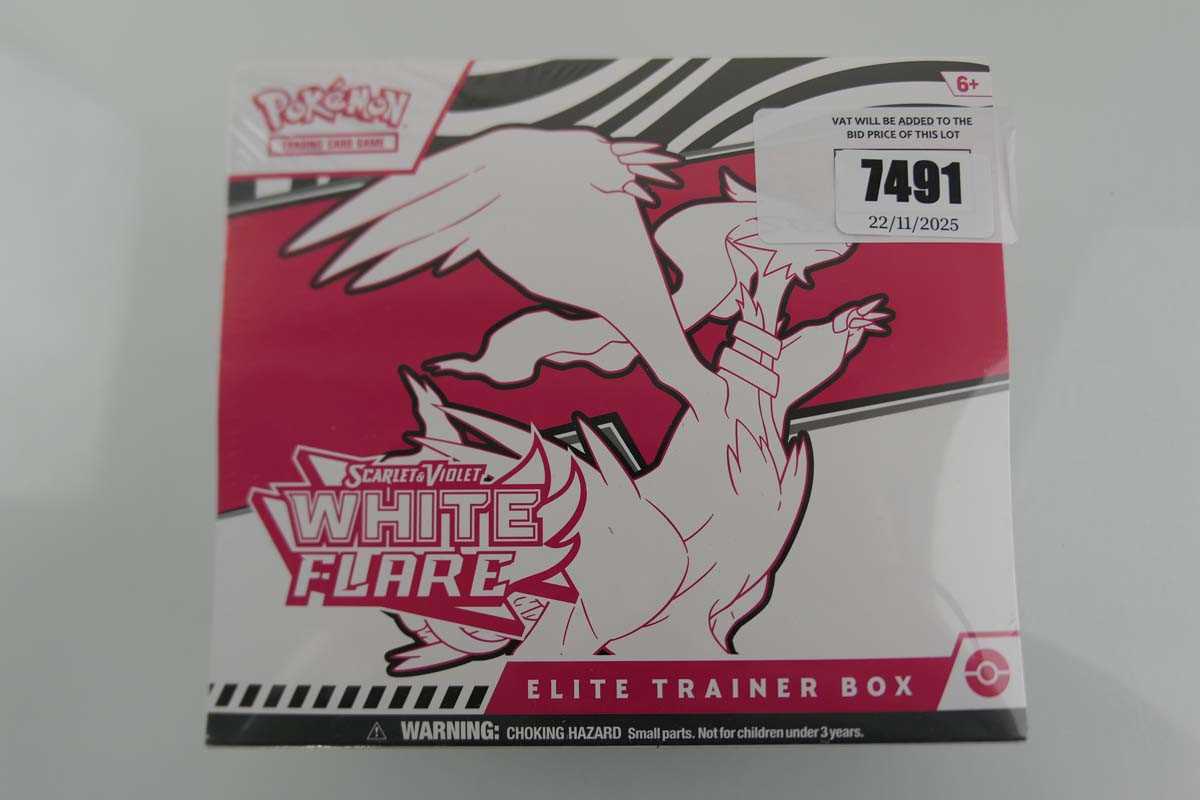 Lot Pokémon Scarlet & Violet White Flare Elite...
