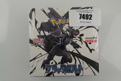 Lot Pokémon SV11B Japanese Black Bolt Booster Box
