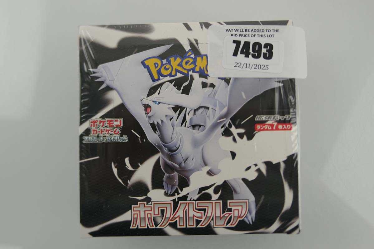Lot Pokémon SV11W Japanese White Flare Booster Box