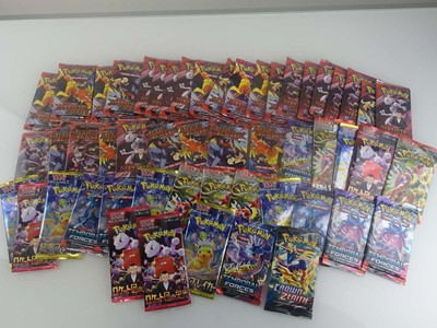 Lot Approximately 52 Assorted Pokémon Booster...