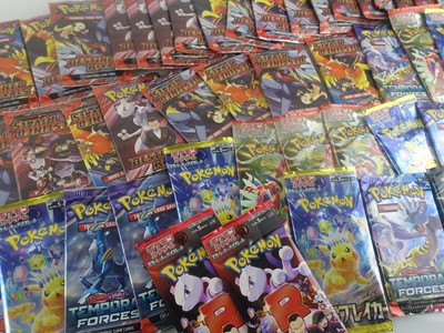 Lot Approximately 52 Assorted Pokémon Booster...