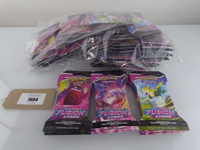 Lot x80 Pokémon Fusion Strike Sleeved Booster Packs