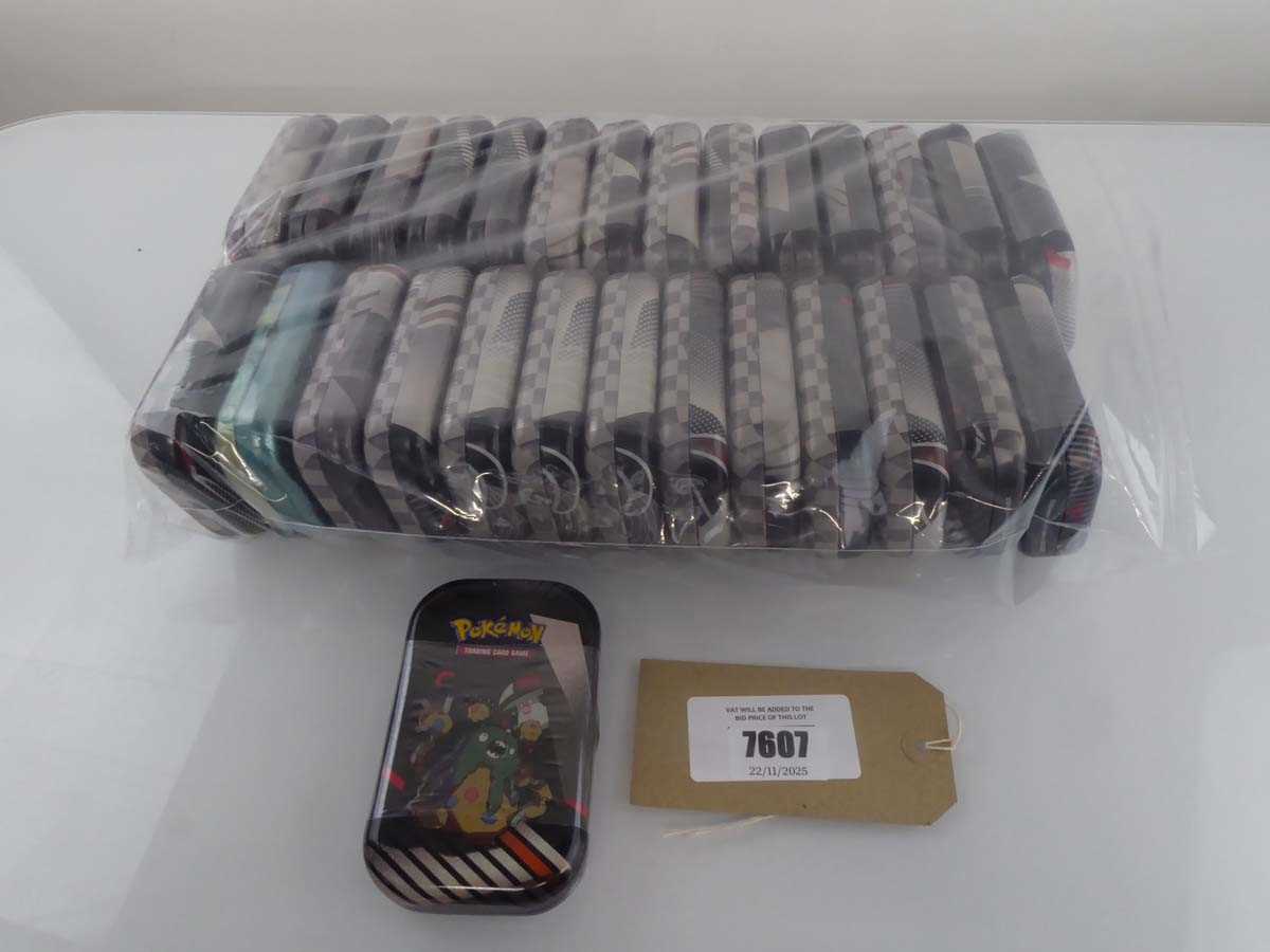 Lot x 28 Pokémon Mini Tins to include x27 Unova...