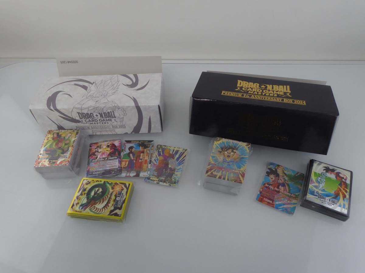 Lot x2 Dragon Ball Boxes to include Super Card...
