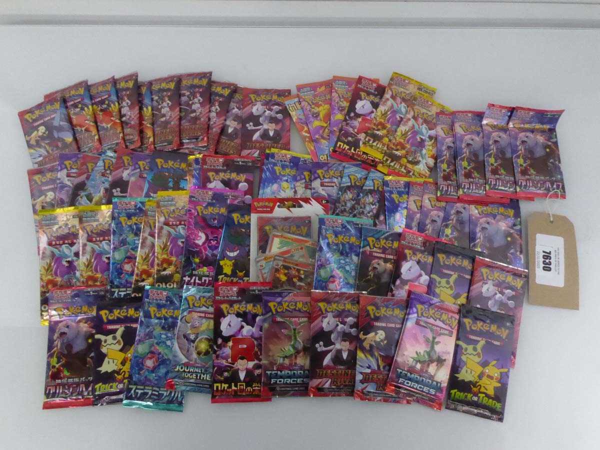 Lot Approximately x67 Pokémon Booster Packs from...