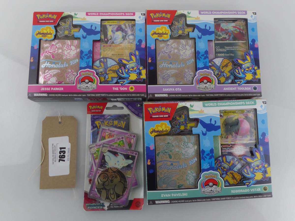 Lot x3 Pokémon Honolulu 2024 World Championship...