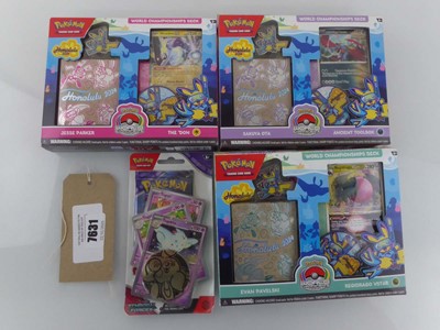 Lot x3 Pokémon Honolulu 2024 World Championship...