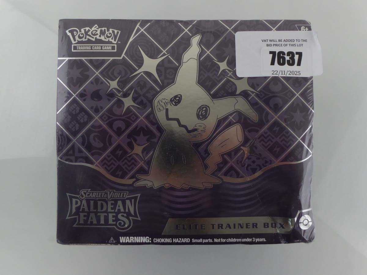 Lot Pokémon Scarlet & Violet Paldean Fates Elite...