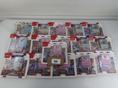 Lot x16 Carded Pokémon Triple Booster Packs from...