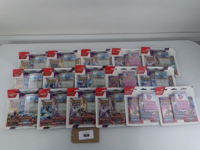 Lot x16 Carded Pokémon Triple Booster Packs from...