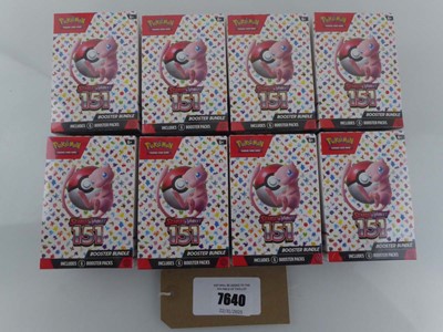 Lot x8 Pokémon Scarlet & Violet 151 Booster Bundle...