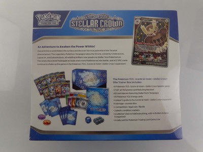 Lot Pokémon Scarlet & Violet Stellar Crown Elite...