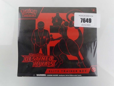 Lot Pokémon Scarlet & Violet Destined Rivals Elite...