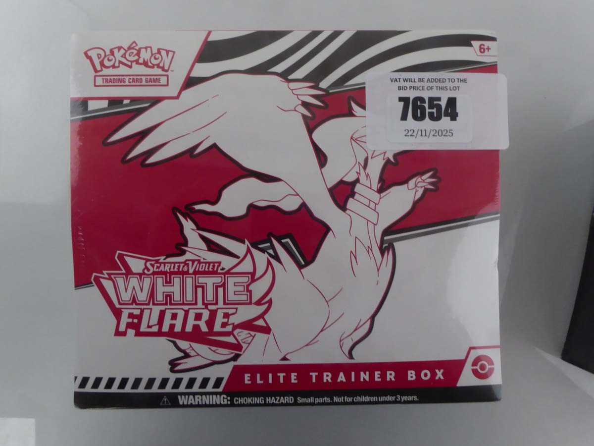 Lot Pokémon Scarlet & Violet White Flare Elite...