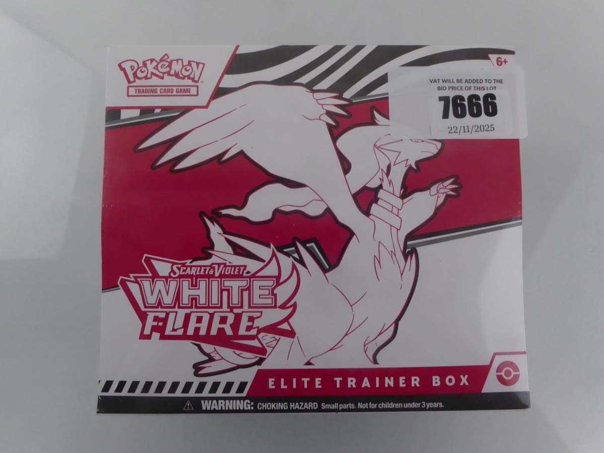 Lot Pokémon Scarlet & Violet White Flare Elite...