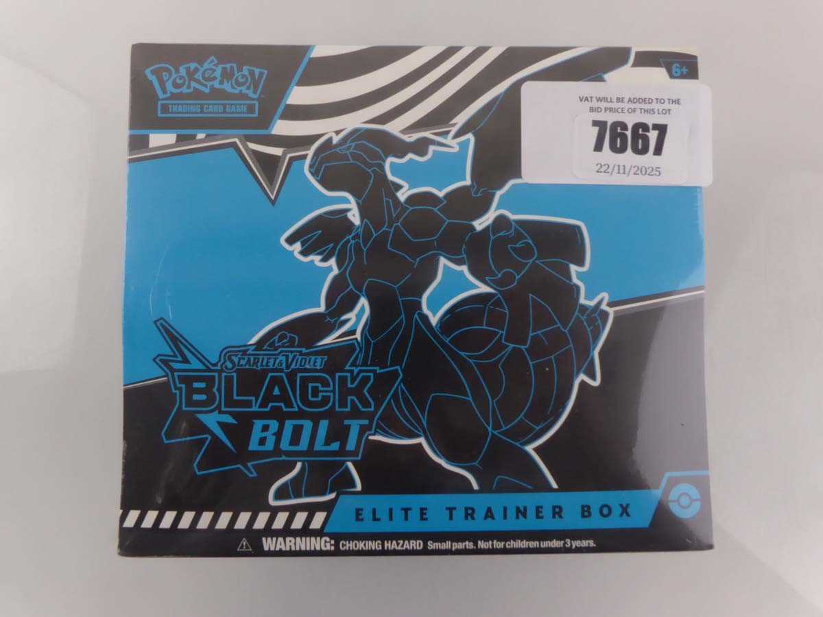 Lot Pokémon Scarlet & Violet Black Bolt Elite...