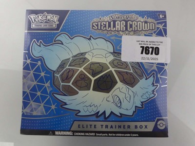 Lot Pokémon Scarlet & Violet Stellar Crown Elite...