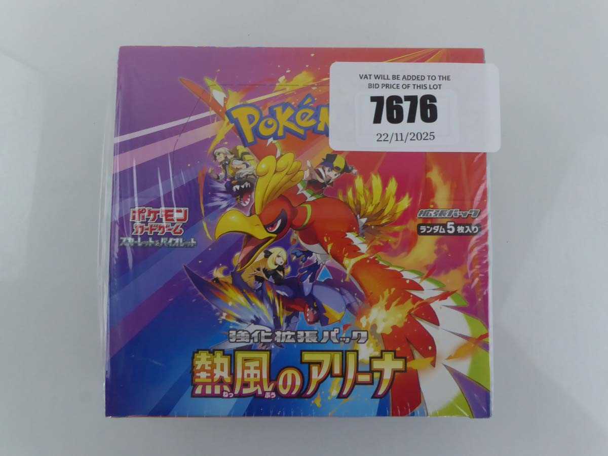 Lot Pokémon Japanese Heat Wave Arena Booster Box