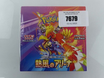 Lot Pokémon Japanese Heat Wave Arena Booster Box