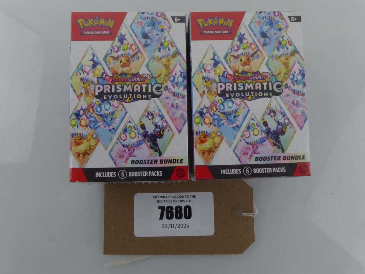 Lot x2 Pokémon Scarlet & Violet Prismatic...