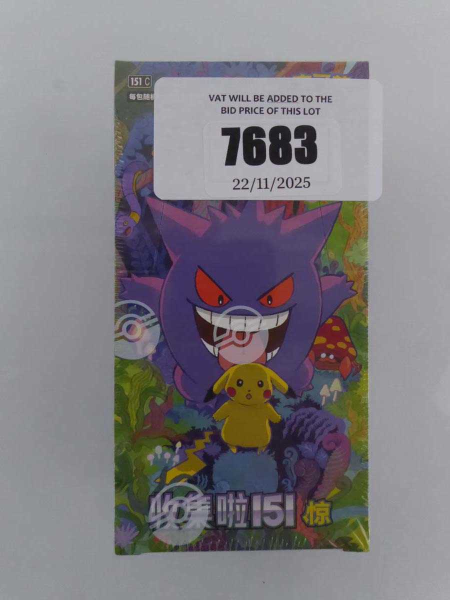 Lot Pokémon Chinese 151 Surprise Box