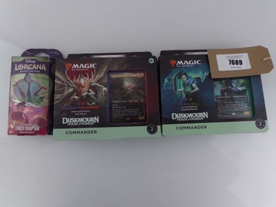 Lot x3 Assorted Trading Card Products to include...