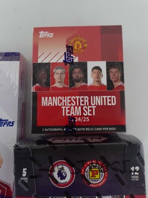 Lot x3 Assorted Football Trading Card Boxes to...