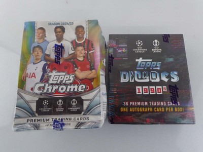 Lot Topps Decades 1990s Hobby Box & Topps Chrome...