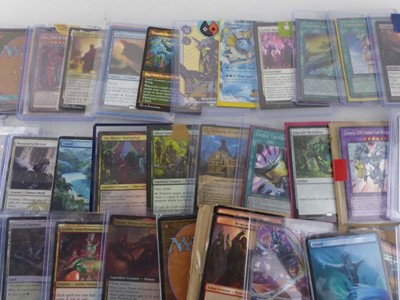 Lot Qty of Assorted Sleeved & Top Loaded Trading...