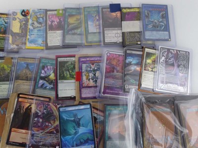 Lot Qty of Assorted Sleeved & Top Loaded Trading...