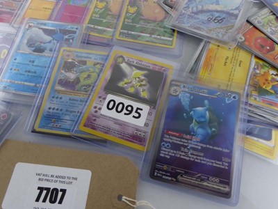 Lot Assortment of Sleeved & Top Loaded Pokémon...