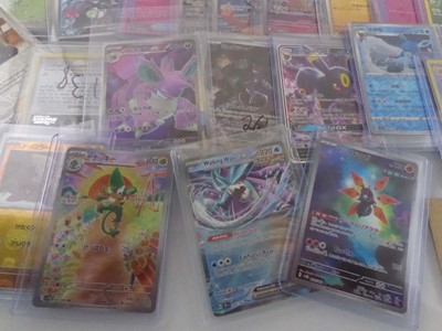 Lot Assortment of Sleeved & Top Loaded Pokémon...