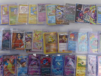 Lot Qty of sleeved/top loaded Pokémon cards from...