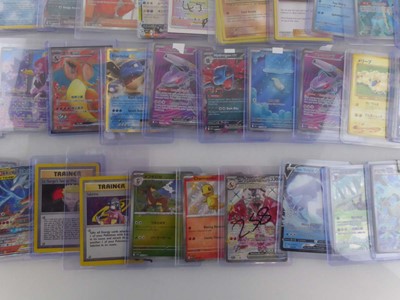 Lot Qty of sleeved/top loaded Pokémon cards from...