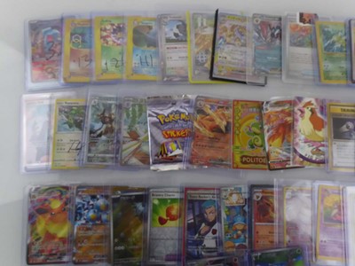 Lot Qty of sleeved/top loaded Pokémon cards from...
