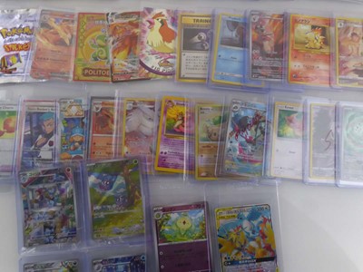 Lot Qty of sleeved/top loaded Pokémon cards from...
