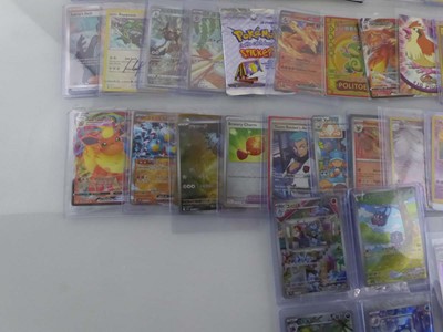 Lot Qty of sleeved/top loaded Pokémon cards from...