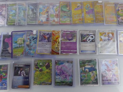Lot Qty of sleeved/top loaded Pokémon cards from...