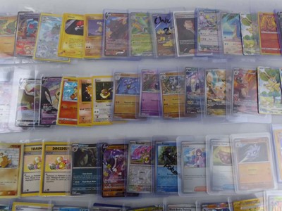 Lot Qty of sleeved/top loaded Pokémon cards from...