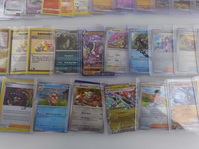 Lot Qty of sleeved/top loaded Pokémon cards from...