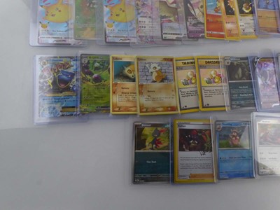 Lot Qty of sleeved/top loaded Pokémon cards from...